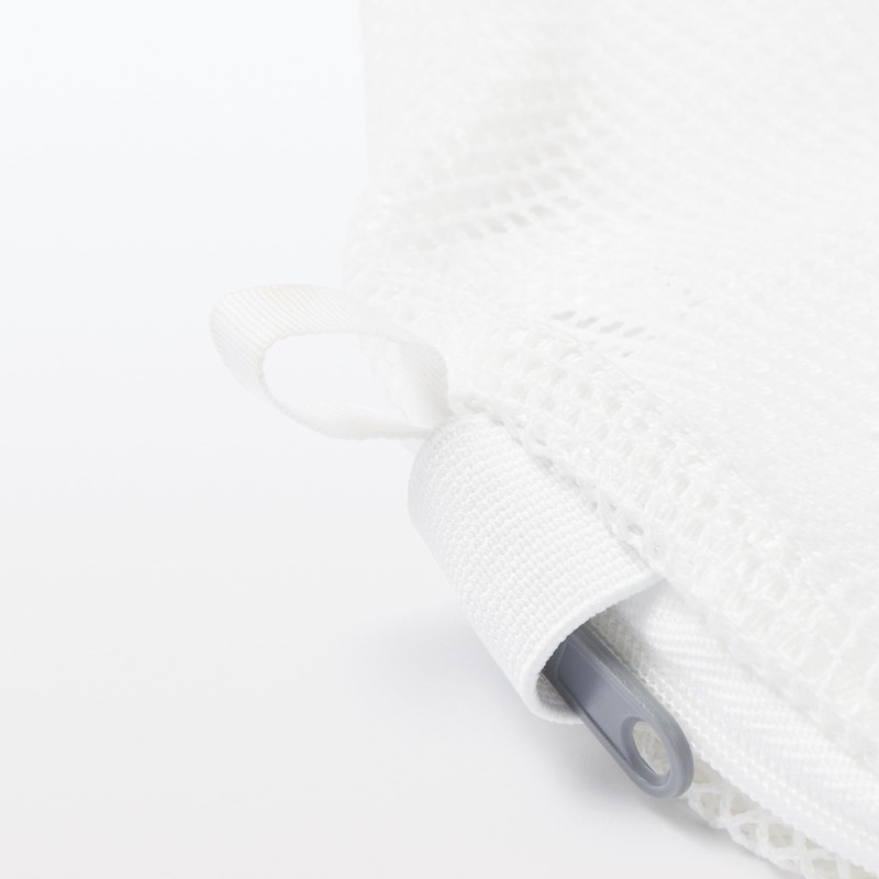 MUJI MAH52A4S Polyester Double-Sided Laundry Bag for Large Items