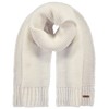 Barts Jasmin 0268 Women's Knitted Scarf White 10, cream white