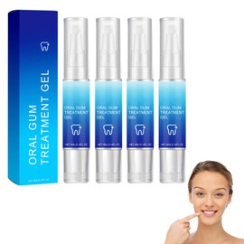 Pack of 4 Teeth Repair Gel, Gum Ease for Repairing Gum Retrieval, Gum Protect Repair Gel for Deep Cleansing, Repair of Fresh Breath, Instant Soothing