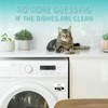 Funny Dishwasher Magnet Clean Dirty Sign Cute Black Cat Cartoon