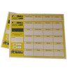 Bingosupermarket Football Fundraising Scratch Cards (20 Team) A5 Size 10