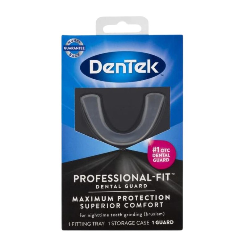 DenTek Professional-Fit Dental Guard for Nighttime Teeth Grinding, 1 Count,