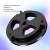 1 Pair 1/4 Inch NAB Hub Optical Shaft Adapter Aluminum