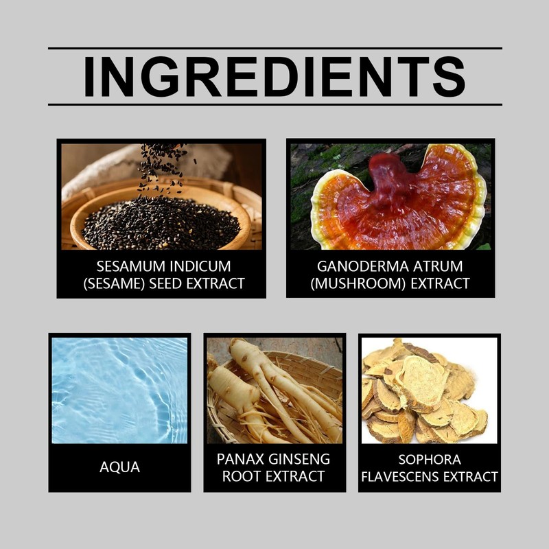 Hair Dye Shampoo (Black)