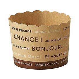 fbam410 Muffin Cups Medium (natyu-ru) 100 Sheets