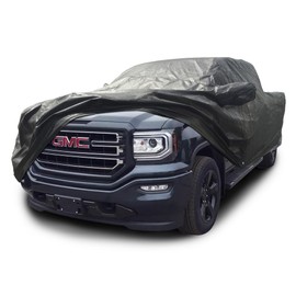 Xtrashield Custom Fit 2003-2019 GMC Sierra 1500 2500 3500 Crew Cab 6.5ft Short Bed Truck Car Cover Black