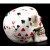 Skull Figurine - Poker Skull - Fantasy Gothic Decoration Funny