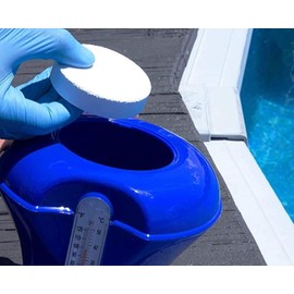 C3... 1" Stabilized Chlorine Tablets for Swimming Pool | Slow Dissolving Chlorinating Tabs for Above Ground or Inground Pools, & Spas/Hot Tubs | 10 lbs
