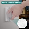 CLYMENE 4 Pack Light Switch Cover Guard, Child Proof Wall