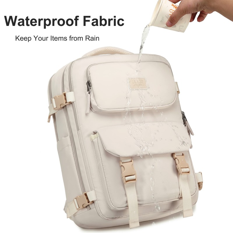 Travel Laptop Backpack, Business Work Backpacks Large College Bookbag for