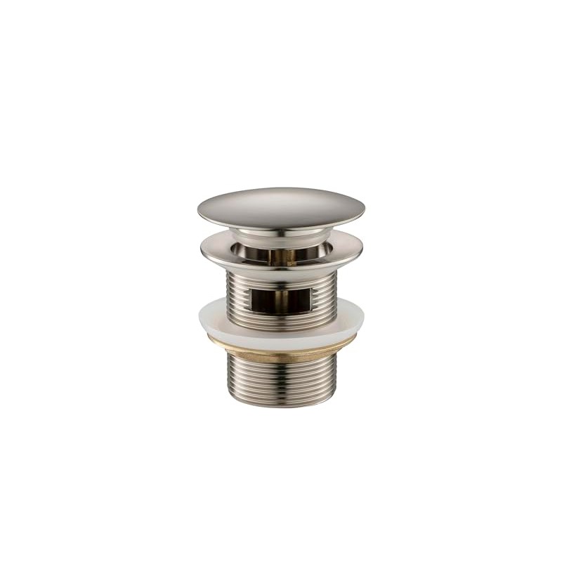 WOODBRIDGE Pop-up Drain for Freestanding Bathtub, with stainless steel Overflow,