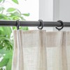 AIDUOMAER Faux Linen Beige Sheer Curtains 92 Inches Long 2