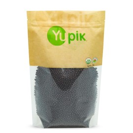 Yupik Organic Dark Chocolate Covered Puffed Quinoa, 70% Cacao, 2.2 lb (35.2 oz), Gluten-Free, GMO-Free, Kosher, Vegan, Quinoa Pops, Quinoa Dipped in Dark Chocolate, Healthy Snacks