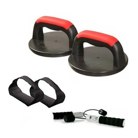 Venbytech for Iron Home Gym Total Fitness Ab Straps Rotat Push-Up Pro Cardio Jump Workout