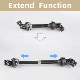 Tykick 425-338 Intermediate Steering Shaft Steering Column for Ford Explorer Flex Police Interceptor Utility 2010-2019 Lincoln MKT 2013-2019 2.0L 2.3L 3.5L 3.7L L4 V6 BB5Z3B676-B，BB5Z3B676A，BB5Z3B676C