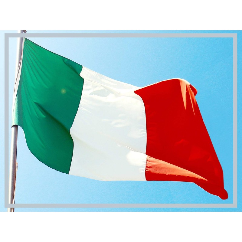 Aricona Italy Flag 60 x 90 cm, Italian National Flag