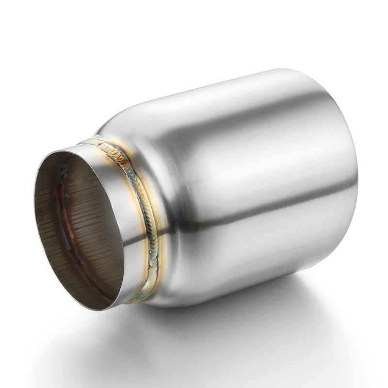 Exhaust Tip 3" Inlet Dual Wall, A-KARCK Double Wall Tailpipe