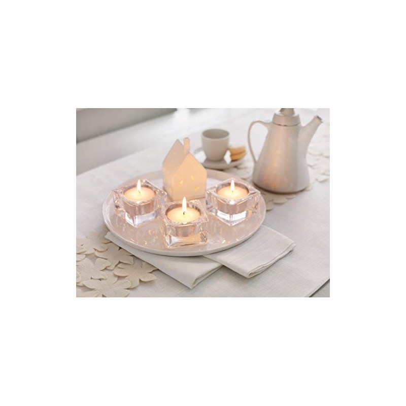 BOLSIUS 18 Count Maxi Tealight Candles - 10 Hour White
