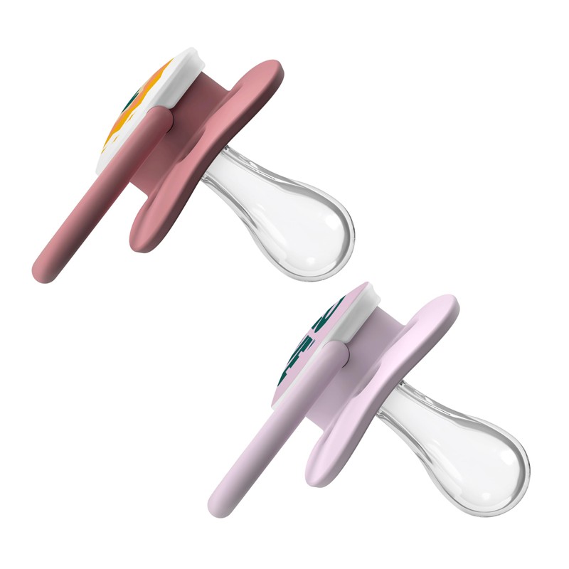 Dr. Brown's Advantage Baby Pacifier, Fully Symmetrical Soother with Soft