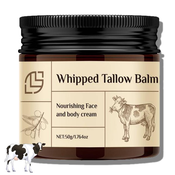 Beef Tallow for Skin | Whipped Tallow Balm | Organic