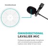 Movo WMX-1-UL-DUO Wireless Lavalier Microphone for Computer, Smartphones, and Tablets-