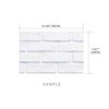 FRP 3D Wall Panels - Faux Brick Effect for Indoor