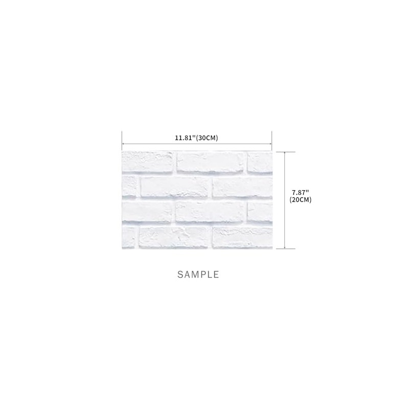 FRP 3D Wall Panels - Faux Brick Effect for Indoor