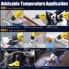 SHOP·AIR 1200W Heat Gun 750~1020℉, Fast Heating Heavy Duty Hot
