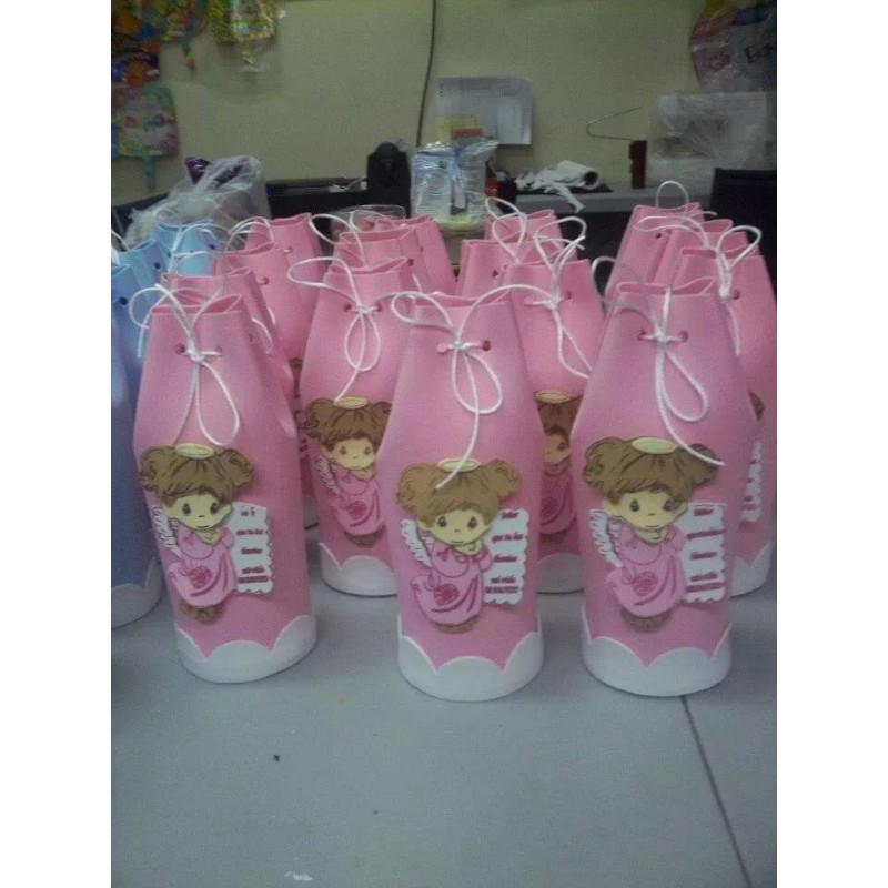 favor 12 Centros De Mesa Bautizo