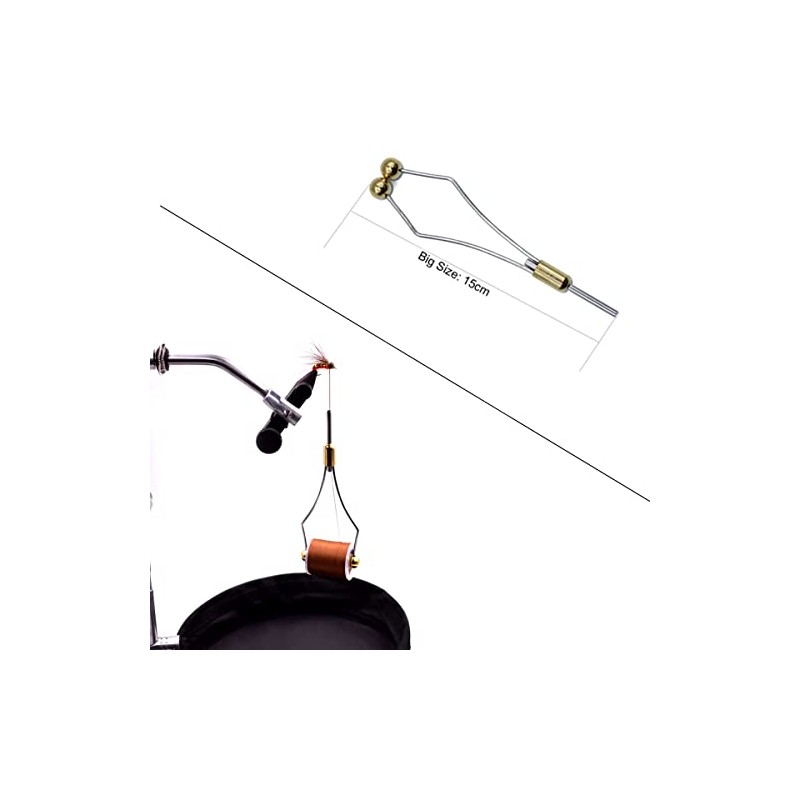 megrez sport Bobbin Holder for Fly Fishing Flies and Fly