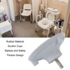 4pcs Elder Shower Chair Replacement Feet Large Suction Cups Rubber