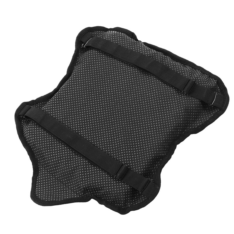 Motorcycle Gel Seat Cushion Mesh Cover Shock Absorption Breathable Cooling