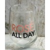 Cristar Rose All Day 16.6 oz. Tumbler Seamless Inspirational Clear