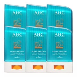 Gita AHC 내추럴 퍼펙션 프레쉬 선스틱 SPF50+ 22g 6개 AHC Natural Perfection Fresh Sun Stick SPF50+ 22g 6 pieces