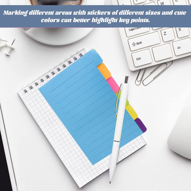 400 Pcs Sticky Notes Set,Multicolor Post It Notes Pack with
