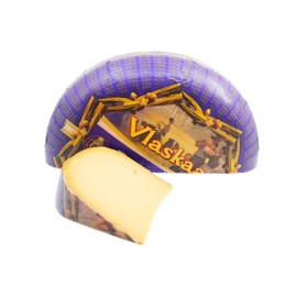 Dutch Cheese Bemster Vlaskaas Medium Aged Gouda 1 lb.