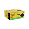 Hermex Basic CEMA-6BB, Cerradura manija "Milán" para baño color negro