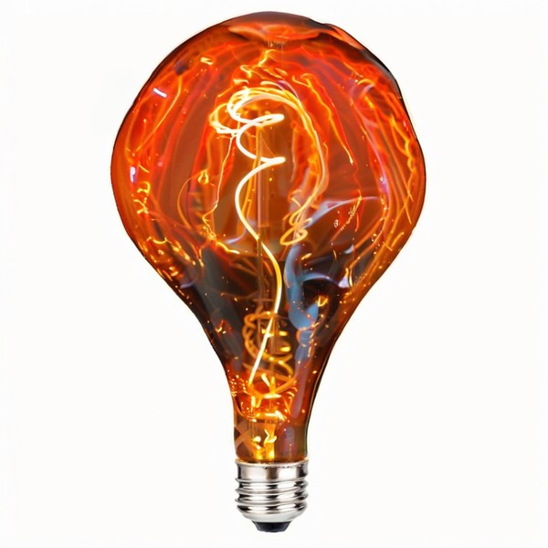 LUXON Large LED Light Bulb,Oversize 6W(60W Equ) Huge Edison Bulbs,Extra