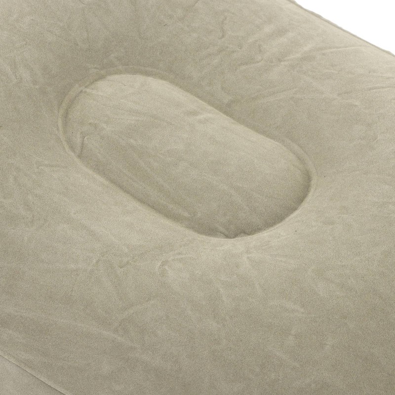 Inflatable Foot Rest Promote Blood Circulation Relieve Fatigue PVC Flocking
