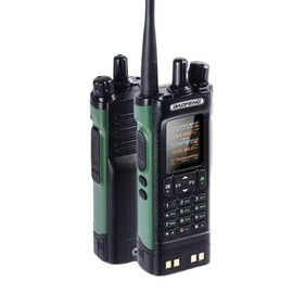 BAOFENG DM-32UV DMR Digital Dual Mode Walkie Talkie, 10W High Power, IP67 Waterproof, Tri-Band (VHF/220/UHF), Bluetooth App Programming, GPS, Type-C Charging, 1.77" Color Screen Digital Radio