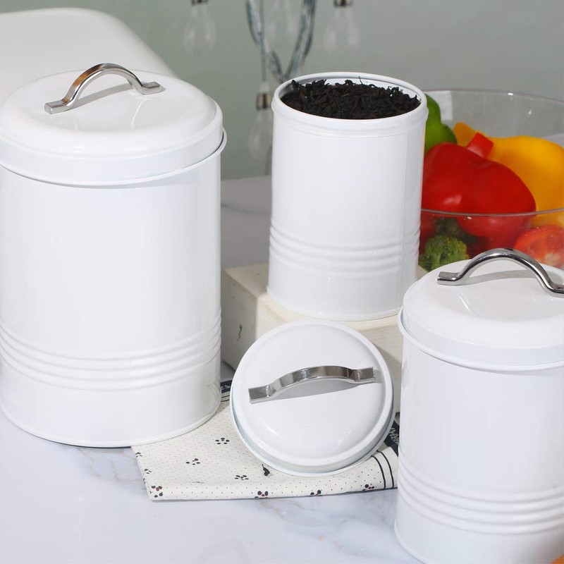 Brightalk Nesting Canisters Sets for the Kitchen, Set of 4
