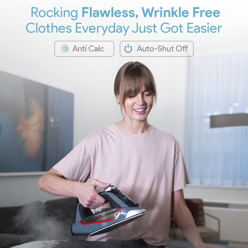Bartnelli Pro Luxury Steam Iron for Clothes | New Powerful