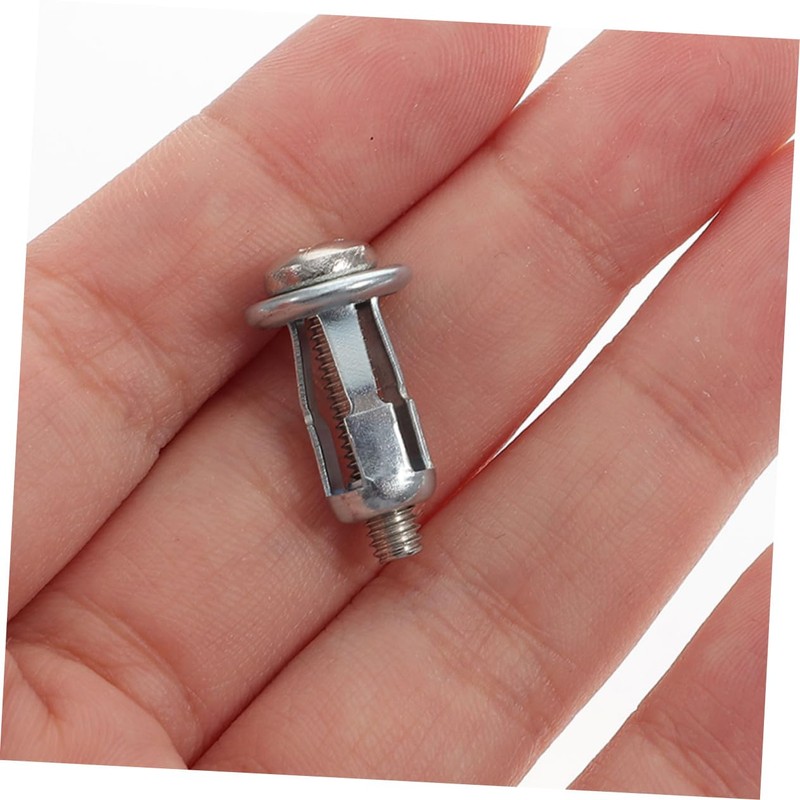 iplusmile 25pcs Expansion Screws for Doors Metal Cavity Fixing Nuts
