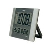 Seiko Clock Digital Calendar, Temperature, Humidity, Display, Seiko Nexttime, Silver