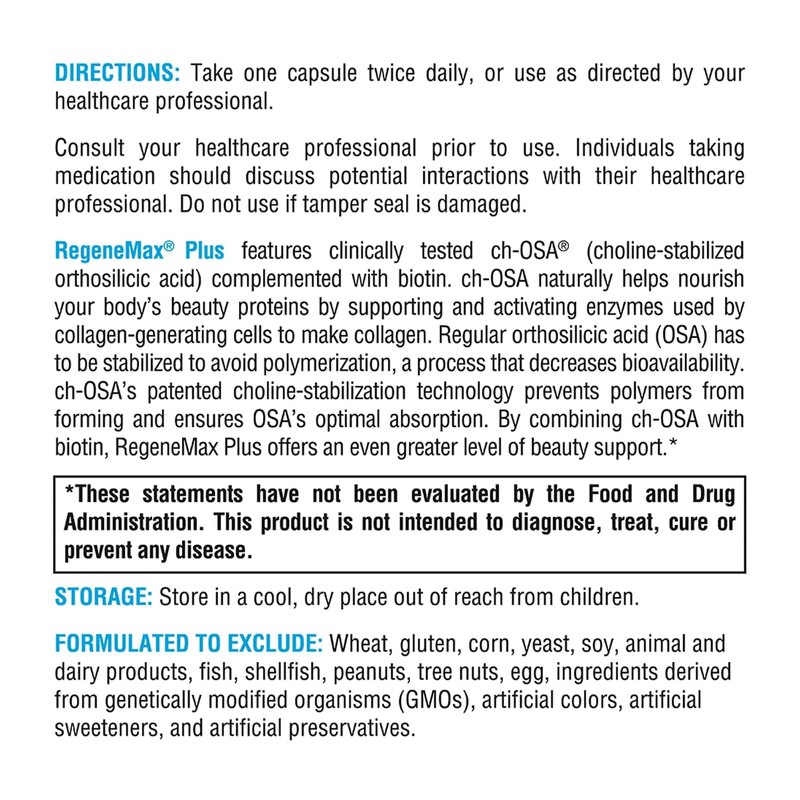 XYMOGEN RegeneMax Plus - Advanced Collagen Supplements with Biotin &