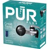 PUR Faucet Water Filter, PFM200B, Black and Chrome