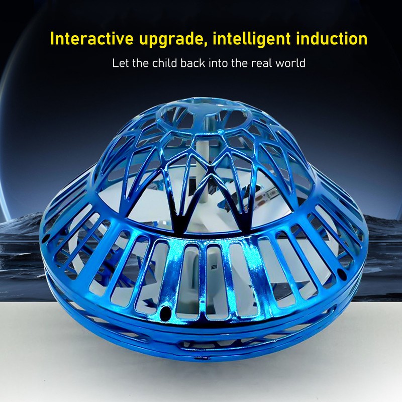 Flying Orb Toys LED Light USB Floating Induction Roundabout Fly