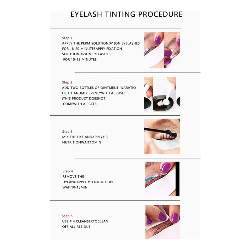 Gel Tinte De Henna Semipermanente Para Cejas Y Pestañas