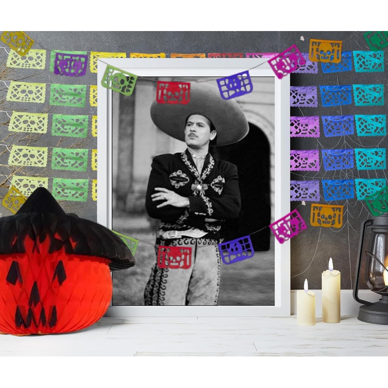 DECORACIÓN PAPEL PICADO PARA ALTAR DIA DE MUERTOS - KIT