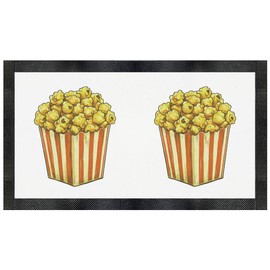 'Vintage Caramel Popcorn' Pet Feeding Mat (PM00028945)